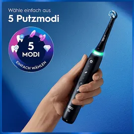 Oral-B iO Series 5 matte black + 2. Handstück matte white + Reisetui