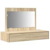 vidaXL Schminktisch Sonoma Eiche 100x40x70 cm