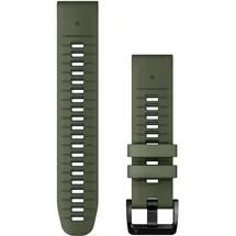 Garmin Quickfit 22 mm Silikonarmband - Moss / Graphite - One Size