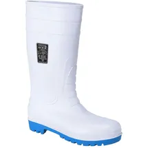 PORTWEST Total-Sicherheitsgummistiefel S5, Größe: 38 Farbe: Weiß, FW95WHR38