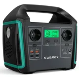 Tragbare Stromzeuger Swarey 1000w 725.76wh Stromgenerator Solargenerator Tragbarer Powerstation Campinggenerator