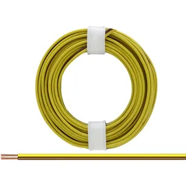Donau Elektronik 225-38 Litze 2 x 0.25 mm2 Braun-Gelb 5 m