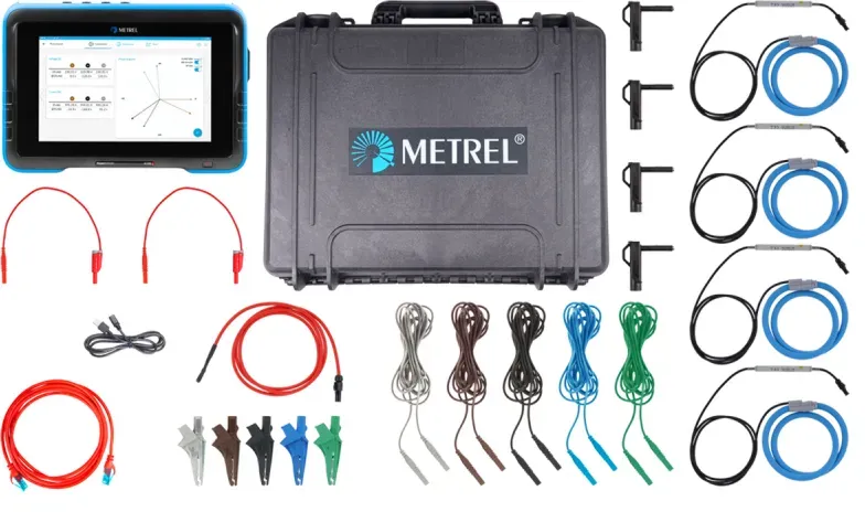 METREL MI 2992 EU Netzanalysegerät Power Analyser - Netzqualitätsanalysator Klas...