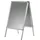 Franken Kundenstopper Standard silber DIN A0 2 Fächer 89,0 x 98,0 x 144,0 cm, 1 St.