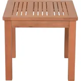 Garden Pleasure TUCSON Beistelltisch Eukalyptus wenge 44,0 x 44,0 x 40,0 cm