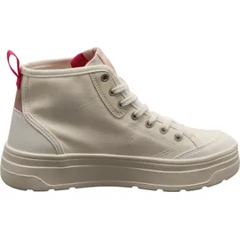 Palladium Pallasphalt Mid für Damen, weiß, Größe 39 EU