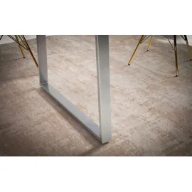 Wohnling Esszimmertisch 160 x 76 x 80 cm braun