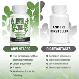 natural pro Zink Kapseln 13 g
