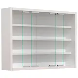VCM Hängevitrine Agisa M 57 x 10 x 0 cm Weiß