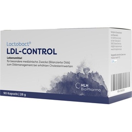 HLH BioPharma GmbH Lactobact LDL-Control magensaftresistente Kapseln