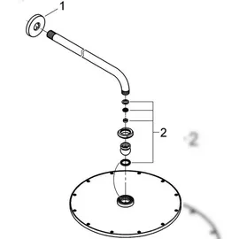 Grohe Rainshower Cosmopolitan 310 26066AL0