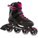 Rollerblade Damen Sirio 80 W Inline Skate 2023 Black/Raspberry, 240