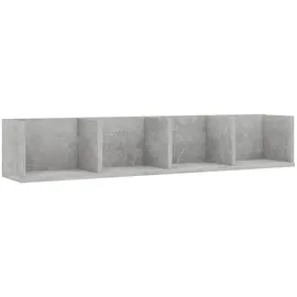 vidaXL Wandregal 100 x 18 x 18 cm Betongrau