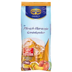 KRÜGER Pfirsich-Maracuja Getränkepulver 1,0 kg