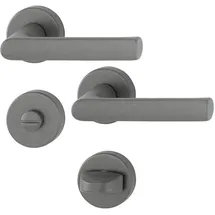 HOPPE Rosettengarnitur Hamburg 1700/42KB/42KBS grau