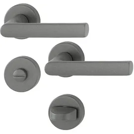 HOPPE Rosettengarnitur Hamburg 1700/42KB/42KBS grau