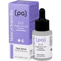 Skincyclopedia Peptide Serum, Anti Aging Gesichtsserum mit Polyglutaminsäure, Skincare