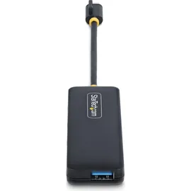 Startech StarTech.com 4-Port USB-C Hub, USB-C zu 4x USB-A, Busbetrieben Mini Hub, Multi-Port USB 3.0 Splitter, Desktop USB Hub