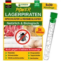 Green guardia Lagerpiraten gegen Speckkäfer - 5 Röhrchen à