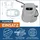 BESTWAY Poolheizung Grau 2800 W