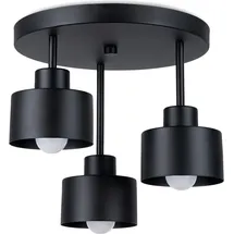 Sollux Lighting SAVAR 3 3xE27 schwarz