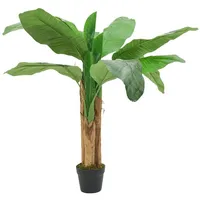 VidaXL Bananenbaum Künstlich 9 Blätter 120 cm Grün