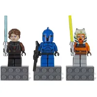 LEGO Star Wars 3er Magnet Set Ahsoka Senate Commando