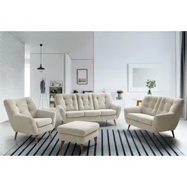 exxpo - sofa fashion Couch 2-Sitzer Beige