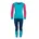 Merino Baselayer Set II Dark Turquoise/Madeira Blue 110