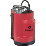 TOOLCRAFT TO-9920238 Schmutzwasser-Tauchpumpe 13000 l/h 9 m