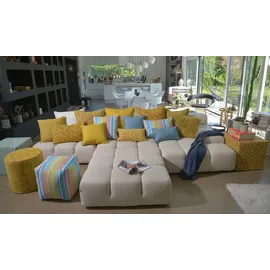 H.O.C.K. Milane Dekokissen 50 x 50 cm Bunt