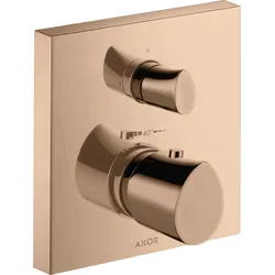 Thermostat UP Axor Starck Organic F-Set chrom mit Absperrventil