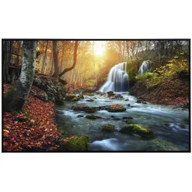 Papermoon Infrarotheizung Mountain River Autun Wasserfall 800 W Bunt