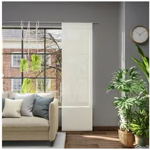 Neutex for you! Schiebegardine Libre-ECO (1 St), Paneelwagen, halbtransparent, Jacquard, nach Maß beige 60 cm x 205 cm