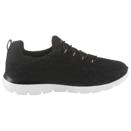 SKECHERS Summits - Leopard Spot black mesh rose gold trim 36