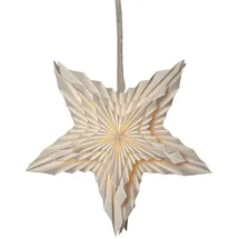 MARELIDA Papierstern 50 cm weiß