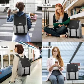 luxuskollektion Rucksack grau schwarz