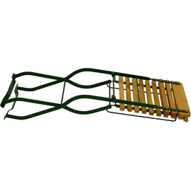 DEGAMO München Biergartenstuhl 40 x 57,5 x 85 cm grün/braun klappbar 2 St.