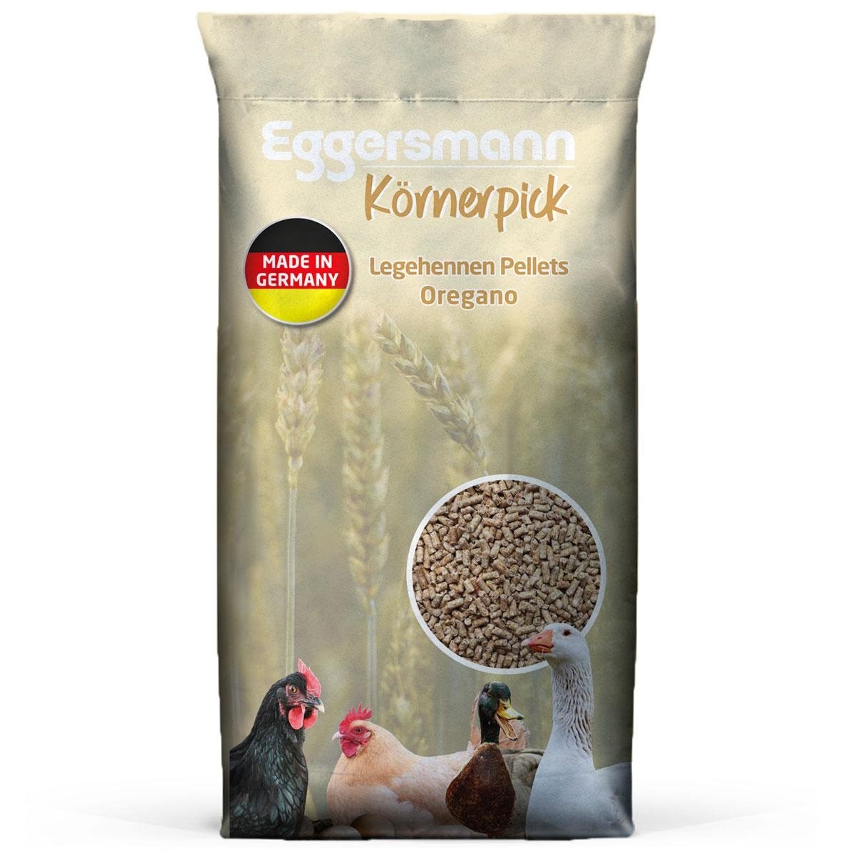 Körnerpick - Legehennen Pellets Oregano 25 kg Alleinfutter für Legehennen