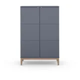 Andas Highboard »Maryd«, (1 St.), Hochkommode mit Untergestell in Holzoptik