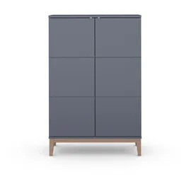 Andas Highboard »Maryd«, (1 St.), Hochkommode mit Untergestell in Holzoptik