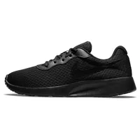 Nike Damen Tanjun Sneaker, Black/Black-Barely Volt, 35.5 EU