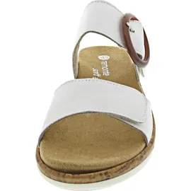 remonte Riemchensandalen Damen Weiß 37