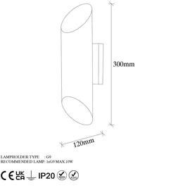 Opviq Cut (G1274) schwarz