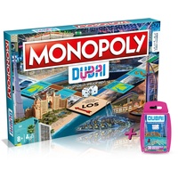 Monopoly Dubai + Top Trumps deutsch Gesellschaftsspiel Bundle Spiel Cityedition