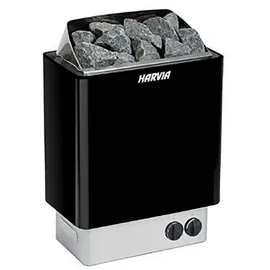 Harvia KIP80 Black Saunaofen 8 kW + integrierte Steuerung
