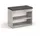 komto Sofia 60 x 48 x 32 cm grau / grau