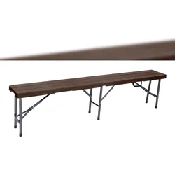 Klappbank TABORA – Stabil, wetterfest & platzsparend