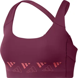 adidas TRN MS 3B LOGO Damen Sport-BH lila - XS