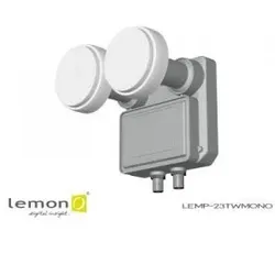 Satzubehör LNB Lemon Monoblock Twin 0,2dB